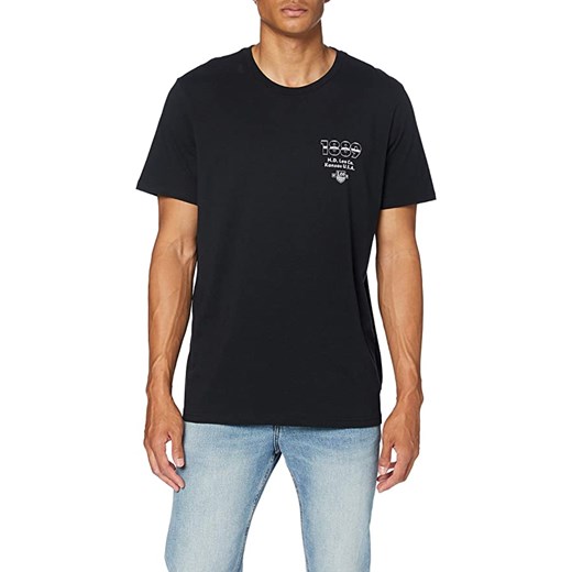 LEE SEASONAL LOGO TEE MĘSKI T-SHIRT KOSZULKA LOGO NADRUK BLACK L61QFE01 112114001 ze sklepu YouNeedit.pl w kategorii T-shirty męskie - zdjęcie 180299102