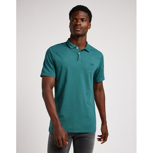 LEE JERSEY POLO MĘSKA KOSZULKA POLO POLÓWKA EVERGREEN 112349966 LM36017019 ze sklepu YouNeedit.pl w kategorii T-shirty męskie - zdjęcie 180299134