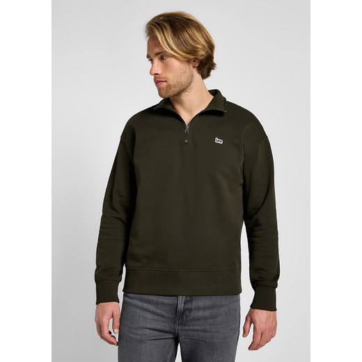 WRANGLER MĘSKA BLUZA HALF ZIP SWS OLIVE NIGHT 112355752 LL99016192 ze sklepu YouNeedit.pl w kategorii Bluzy męskie - zdjęcie 180299194