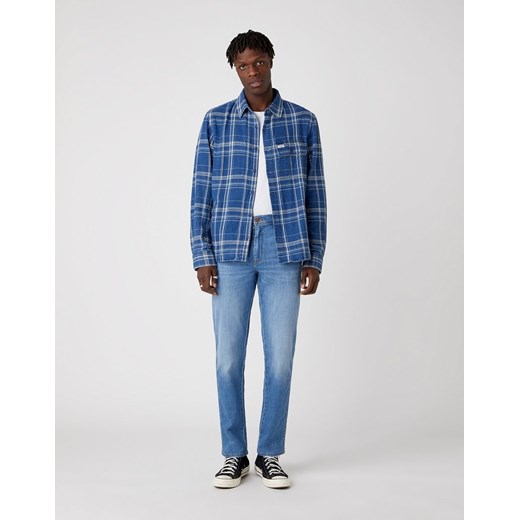 MĘSKIE SPODNIE JEANSOWE WRANGLER TEXAS SLIM LIGHT STRIKE W12SQ148S 112126516 Wrangler W33 L34 YouNeedit.pl