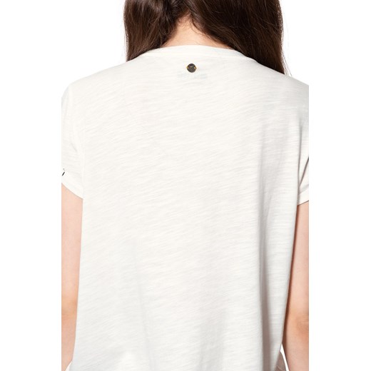 MUSTANG T SHIRT DAMSKI Audrey C Embro CLOUD DANCER 1007921 2020 Mustang L YouNeedit.pl