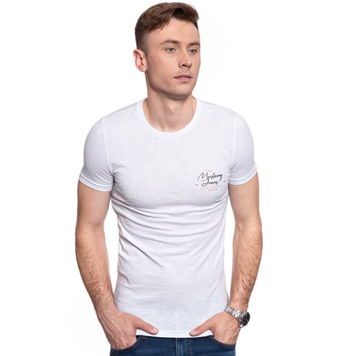 T-SHIRT MĘSKI MUSTANG Aaron C Print 1009970 2045 ze sklepu YouNeedit.pl w kategorii T-shirty męskie - zdjęcie 180299380