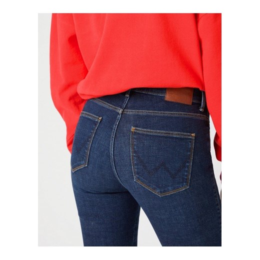 WRANGLER HIGH RISE SKINNY DAMSKIE SPODNIE JEANSOWE NIGHT BLUE W27HVH385 Wrangler W27 L32 YouNeedit.pl