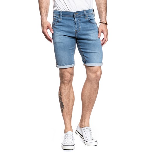 SPODENKI MUSTANG Chicago Short DENIM BLUE 1007765 5000 312 ze sklepu YouNeedit.pl w kategorii Spodenki męskie - zdjęcie 180299554