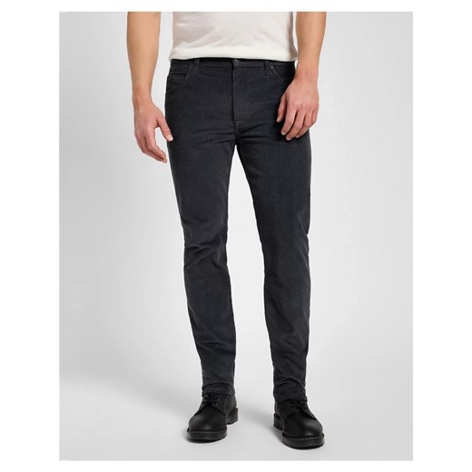 LEE RIDER MĘSKIE SPODNIE MATERIAŁOWE SZTRUKSOWE DARK MUTED GRAY 112355800 L701008531 ze sklepu YouNeedit.pl w kategorii Spodnie męskie - zdjęcie 180299680