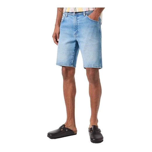 Spodenki męskie niebieskie Wrangler 