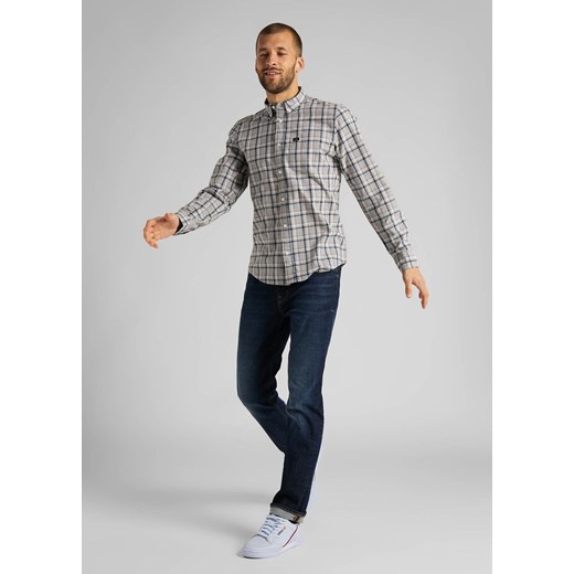 MĘSKA KOSZULA LEE LEE BUTTON DOWN GREY MELE L880RN37 112123425 ze sklepu YouNeedit.pl w kategorii Koszule męskie - zdjęcie 180299804