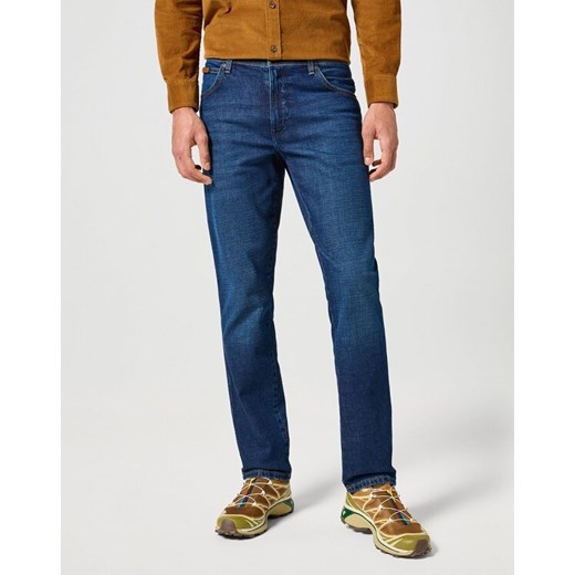 WRANGLER MĘSKIE SPODNIE JEANSOWE TEXAS SLIM MIDNIGHT HAZE 112356811 W12S008856 ze sklepu YouNeedit.pl w kategorii Jeansy męskie - zdjęcie 180299810