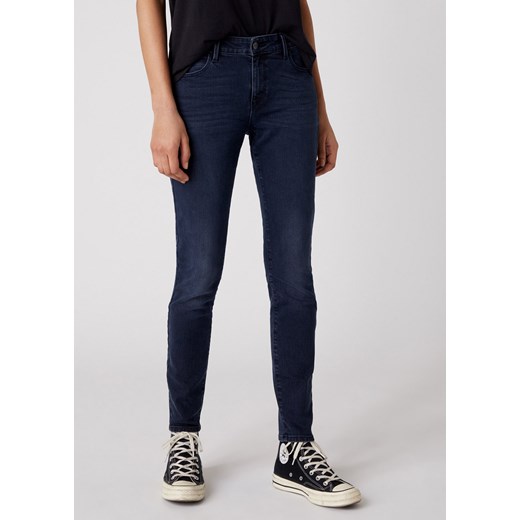 SPODNIE DAMSKIE WRANGLER SKINNY BLUE SKIES W28KLT36H 112128309 ze sklepu YouNeedit.pl w kategorii Jeansy damskie - zdjęcie 180299832