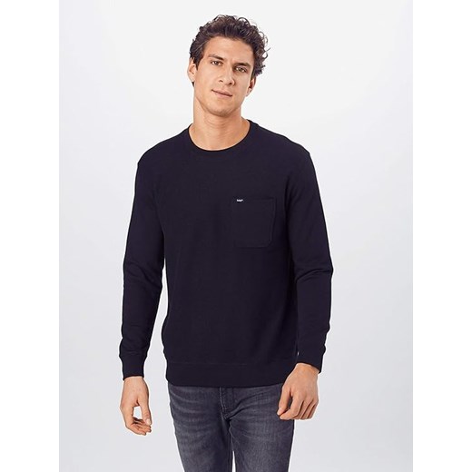 LEE MĘSKA BLUZA NEW POCKET SWS BLACK L82MWO01 112122111 ze sklepu YouNeedit.pl w kategorii Bluzy męskie - zdjęcie 180300070