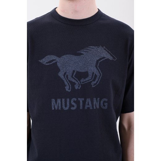 Męski T-shirt MUSTANG Alex C Print Outer Space 1012648 5330 Mustang S YouNeedit.pl