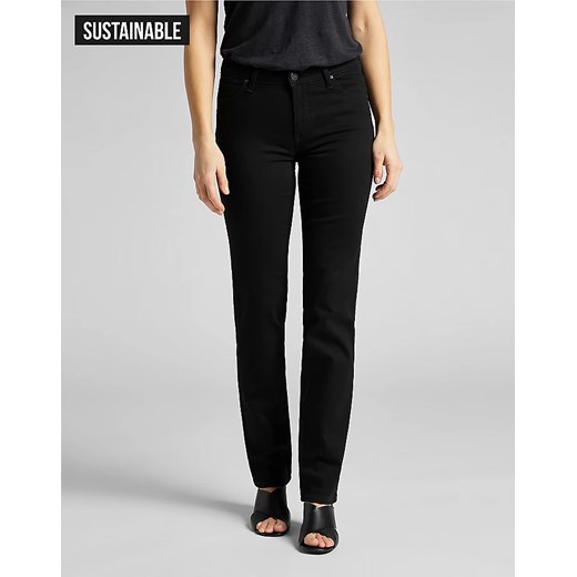 LEE MARION STRAIGHT DAMSKIE SPODNIE JEANSOWE BLACK RINSE L301FS47 112105814 ze sklepu YouNeedit.pl w kategorii Jeansy damskie - zdjęcie 180300584