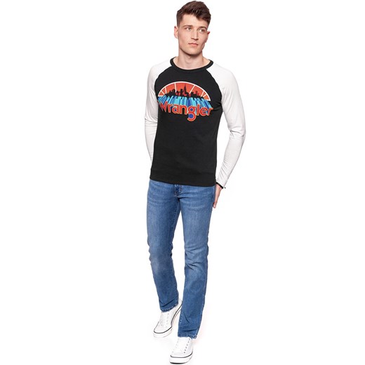 LONGSLEEVE WRANGLER RAGLAN GRAPHIC TEE JET SET W7B80FKOJ 112131551 Wrangler XXL YouNeedit.pl