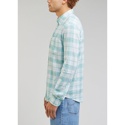 LEE BUTTON DOWN MĘSKA KOSZULA MATERIAŁOWA DUSTY JADE L880BA41 112330673 Lee L YouNeedit.pl
