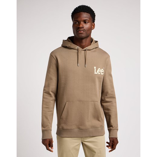 MĘSKA BLUZA Z KAPTUREM LEE WOBBLY LEE HOODIE PEBBLE 112349358 LM54015544 ze sklepu YouNeedit.pl w kategorii Bluzy męskie - zdjęcie 180300962