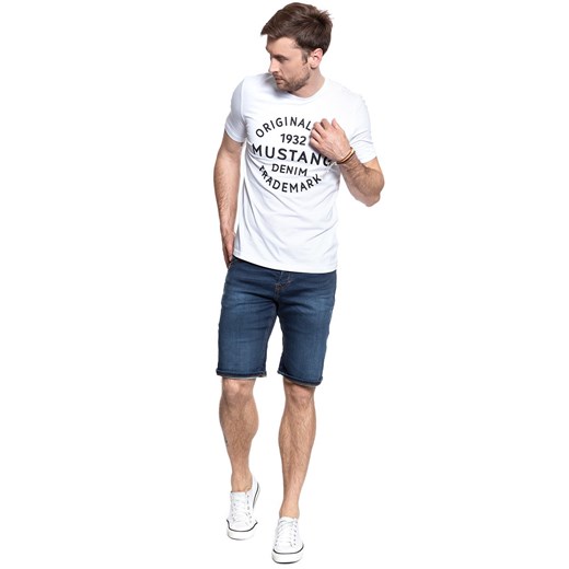 MUSTANG T SHIRT Logo T-Shirt general White 1007561 2045 Mustang XL YouNeedit.pl