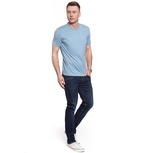 MĘSKI T-SHIRT MUSTANG ALEX C EMBOSS 1008957 5124 Mustang M YouNeedit.pl