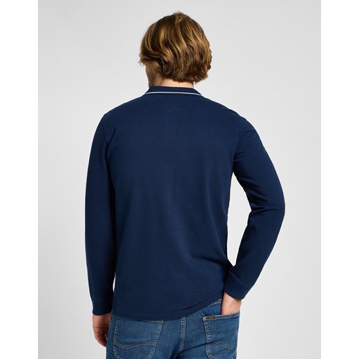 LEE MĘSKA KOSZULKA LS PIQUE POLO MOOD INDIGO 112355666 L61V014445 Lee S YouNeedit.pl