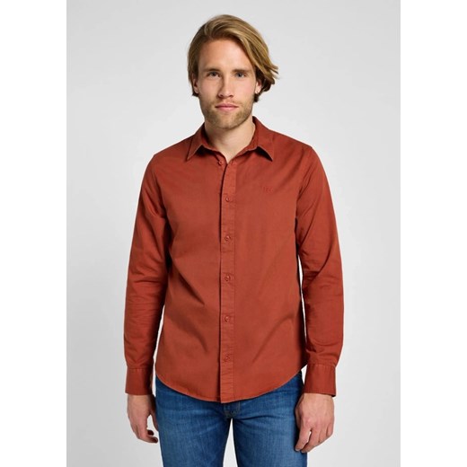 MĘSKA KOSZULA LEE PATCH SHIRT SWEET MAPLE 112355741 ze sklepu YouNeedit.pl w kategorii Koszule męskie - zdjęcie 180301344