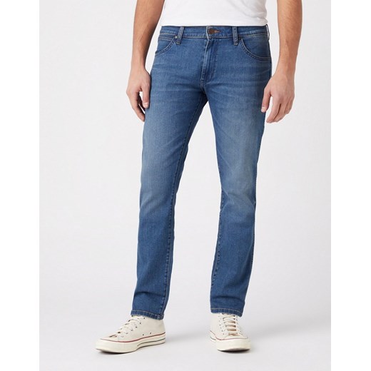 WRANGLER LARSTON MĘSKIE SPODNIE JEANSOWE GREEN TWIST W18SXP409 112145871 ze sklepu YouNeedit.pl w kategorii Jeansy męskie - zdjęcie 180301612