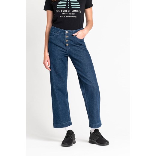 LEE WIDE LEG DAMSKIE SPODNIE JEANSOWE DARK WILMA L30GDJGR 112106444 ze sklepu YouNeedit.pl w kategorii Jeansy damskie - zdjęcie 180301733
