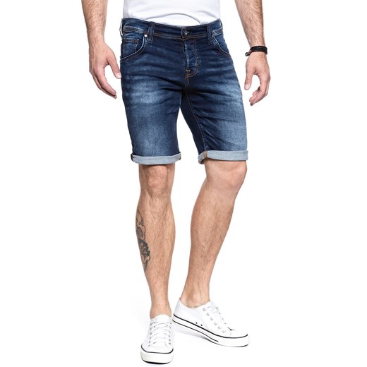 SPODENKI MĘSKIE MUSTANG Chicago Short DENIM BLUE 1007113 5000 923 ze sklepu YouNeedit.pl w kategorii Spodenki męskie - zdjęcie 180301892