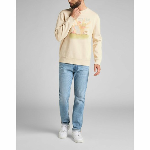 LEE CAN'T BUST 'EM SWS BEIGE L80QTJTL 112140867 ze sklepu YouNeedit.pl w kategorii Bluzy męskie - zdjęcie 180302072