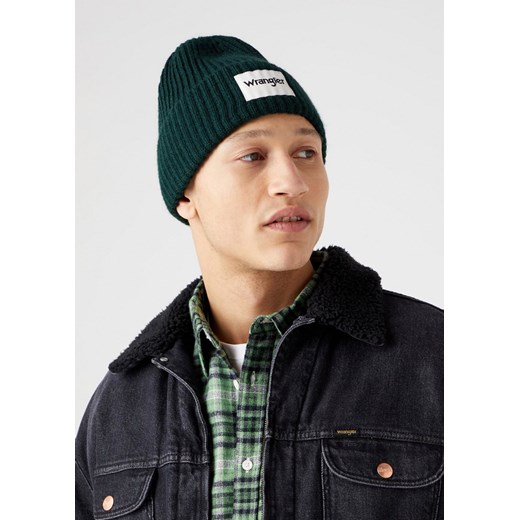 WRANGLER RIB BEANIE MĘSKA CZAPKA ZIMOWA LOGO SYCAMORE W0W2UHG49 112321918 ze sklepu YouNeedit.pl w kategorii Czapki zimowe męskie - zdjęcie 180302580