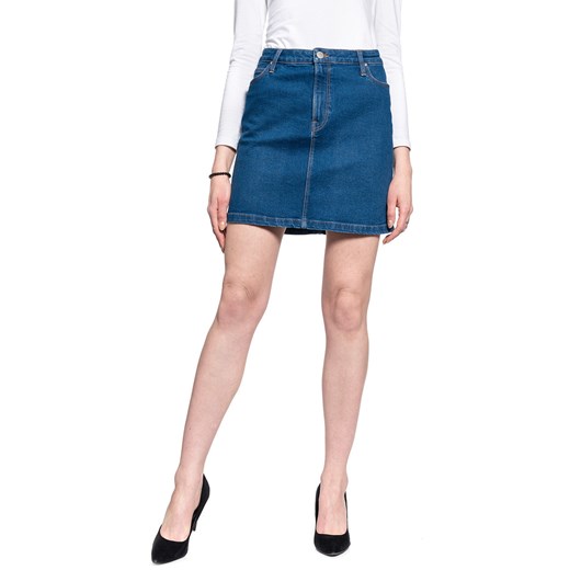 LEE A LINE ZIP SKIRT DAMSKA SPÓDNICA JEANSOWA L38FLTYM 112108157 ze sklepu YouNeedit.pl w kategorii Spódnice - zdjęcie 180302713