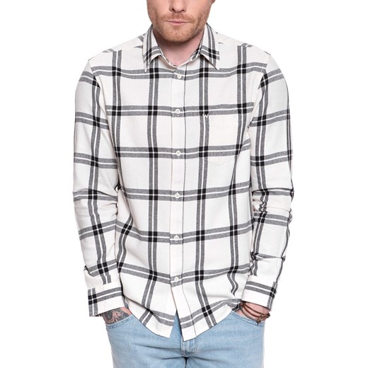 KOSZULA MĘSKA W KRATĘ WRANGLER LS 1 PKT SHIRT OFF WHITE W5A1T2737 112129985 Wrangler S YouNeedit.pl