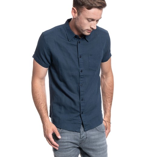 WRANGLER SS 1 PKT SHIRT NAVY W5J1LO114 112130169 ze sklepu YouNeedit.pl w kategorii Koszule męskie - zdjęcie 180303100