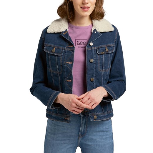 LEE SHERPA RIDER DAMSKA KURTKA DARK BLUE L54VSQZG 112319223 ze sklepu YouNeedit.pl w kategorii Kurtki damskie - zdjęcie 180303172