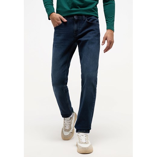 MUSTANG Oregon Slim Męskie Spodnie Jeansowe Denim Blue 1014593 5000 882 ze sklepu YouNeedit.pl w kategorii Jeansy męskie - zdjęcie 180303321