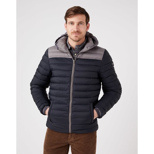 WRANGLER PUFFER JACKET MĘSKA KURTKA PRZEJŚCIOWA BLACK W4B1WA100 112319309 ze sklepu YouNeedit.pl w kategorii Kurtki męskie - zdjęcie 180303411