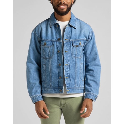 LEE RELAXED RIDER JACKET LT MĘSKA KURTKA JEANSOWA WORN BOLTON L86YOMVW 112145639 ze sklepu YouNeedit.pl w kategorii Kurtki męskie - zdjęcie 180303731