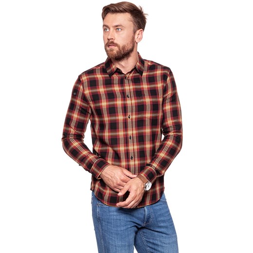 KOSZULA WRANGLER LS 1PKT SHIRT MADDER BROWN W5760ORVR 112129456 ze sklepu YouNeedit.pl w kategorii Koszule męskie - zdjęcie 180304232