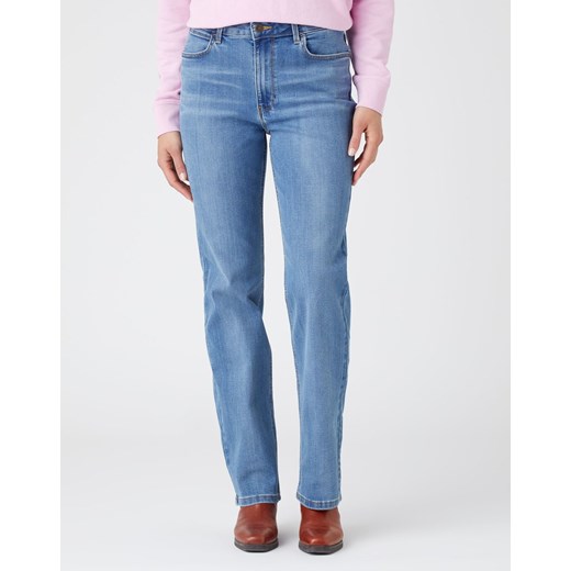 WRANGLER STRAIGHT DAMSKIE SPODNIE JEANSOWE JEANSY ROCKY W20TB940W 112141246 ze sklepu YouNeedit.pl w kategorii Jeansy damskie - zdjęcie 180304303