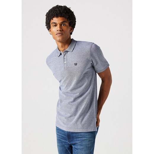 WRANGLER REFINED POLO SHIRT MĘSKA KOSZULKA POLO POLÓWKA GREY 112350390 W749018002 ze sklepu YouNeedit.pl w kategorii T-shirty męskie - zdjęcie 180304342