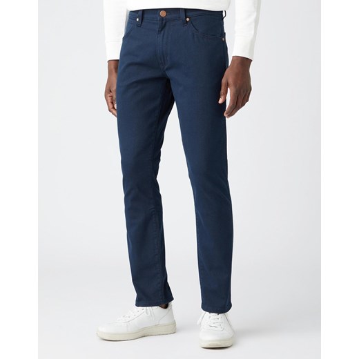 MĘSKIE SPODNIE JEANSOWE WRANGLER LARSTON NAVY W18S36114 112141208 ze sklepu YouNeedit.pl w kategorii Jeansy męskie - zdjęcie 180304651