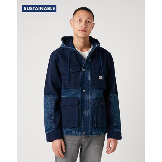 KURTKA MĘSKA WRANGLER FIELD JACKET INDIGO W4E3V2452 112129125 ze sklepu YouNeedit.pl w kategorii Kurtki męskie - zdjęcie 180304790