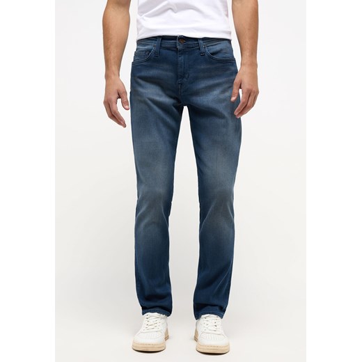 MUSTANG Vegas Slim Męskie Spodnie Jeansowe Denim Blue 1013231 5000 783 ze sklepu YouNeedit.pl w kategorii Jeansy męskie - zdjęcie 180305262