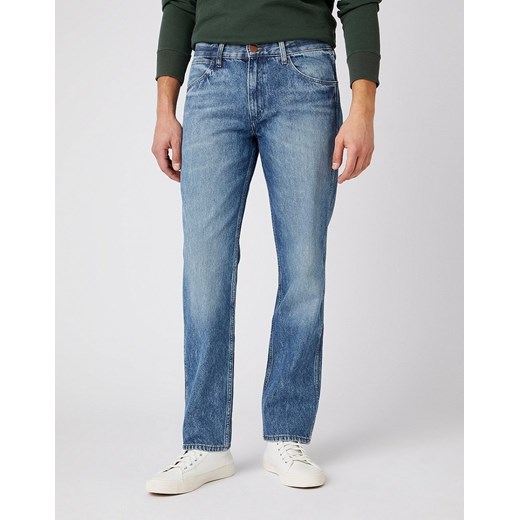 MĘSKIE SPODNIE JEANSOWE WRANGLER GREENSBORO STONE EROSION W15QSF667 112141198 ze sklepu YouNeedit.pl w kategorii Jeansy męskie - zdjęcie 180305301