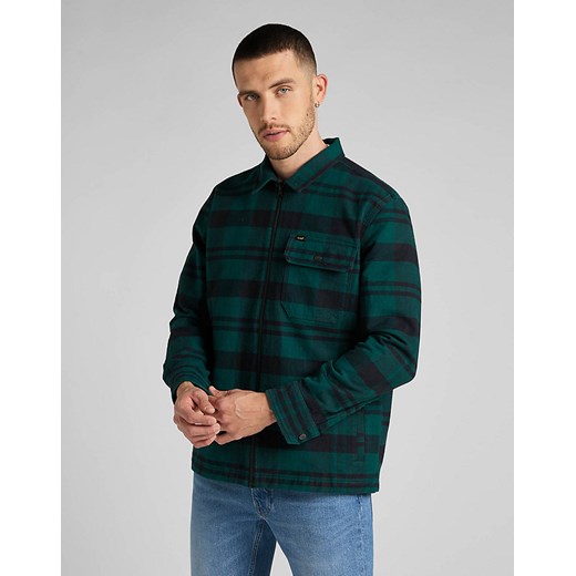 MĘSKA KOSZULA LEE ZIPPED OVERSHIRT L67GDP01 112322604 ze sklepu YouNeedit.pl w kategorii Koszule męskie - zdjęcie 180305431
