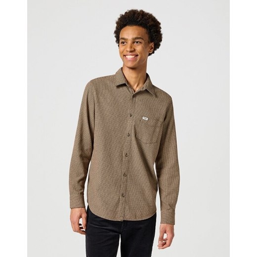 WRANGLER MĘSKA KOSZULA 1 PKT FLANNEL SHIRT Gingerbread 112357219 W564014345 ze sklepu YouNeedit.pl w kategorii Koszule męskie - zdjęcie 180305763