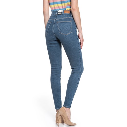 WRANGLER HIGH RISE SKINNY USED TINT W27HTX50H 112128127 Wrangler W24 L32 YouNeedit.pl