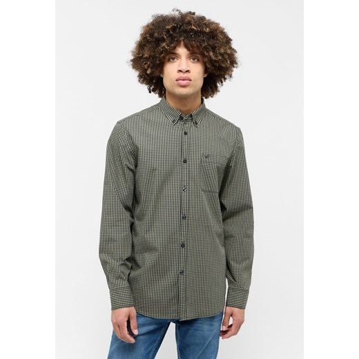MUSTANG CHESTER GINGHAM MĘSKA KOSZULA W KRATĘ KRATA NA GUZIKI ELEGANCKA GREEN CHECK 1015613 12636 ze sklepu YouNeedit.pl w kategorii Koszule męskie - zdjęcie 180306093