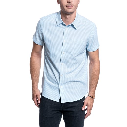 KOSZULA MĘSKA WRANGLER SS 1PKT SHIRT CASHMERE BLUE W5J1BMX2B 112130165 Wrangler M YouNeedit.pl