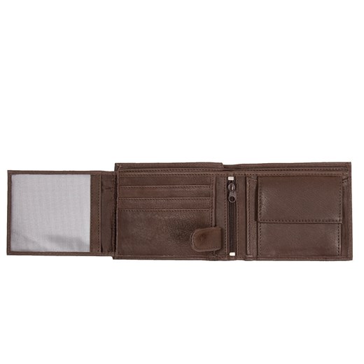 MUSTANG Livorno Wallet Side Opening MĘSKI SKÓRZANY PORTFEL PREMIUM POJEMNY NA Mustang ONE SIZE YouNeedit.pl