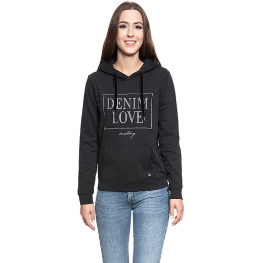 BLUZA MUSTANG Bella H Structure CAVIAR 1008434 4132 ze sklepu YouNeedit.pl w kategorii Bluzy damskie - zdjęcie 180306390