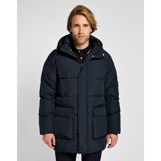 LEE MĘSKA KURTKA ZIMOWA LONG PUFFER JACKET BLACK 112355680 LD48011656 ze sklepu YouNeedit.pl w kategorii Kurtki męskie - zdjęcie 180306443
